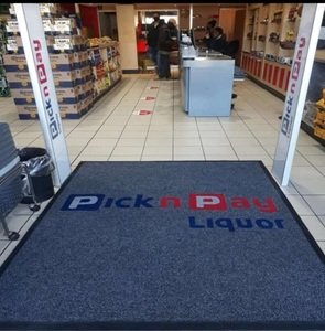 Industrial logo mats for businesses